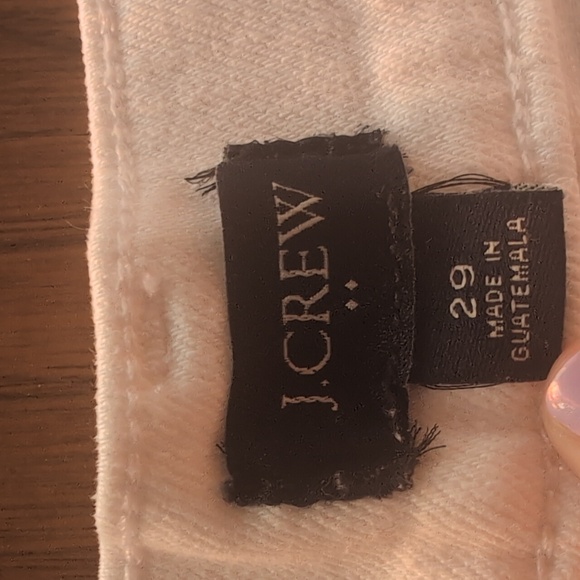 J. Crew White Jean Shorts, Size 29 - Picture 2 of 6